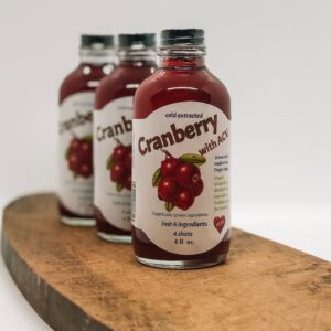 finger lakes harvest cranberry health shot