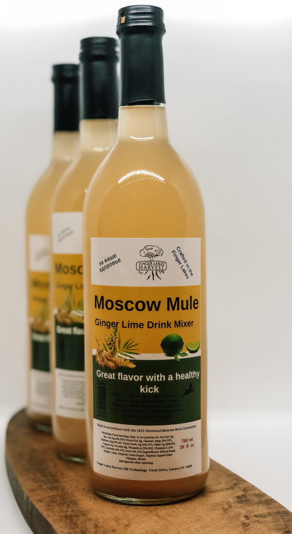 Moscow Mule Cocktail Mixer Finger Lakes Harvest
