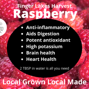 finger lakes harvest health benefits of raspberry, locally sourced in the finger lakee, NY