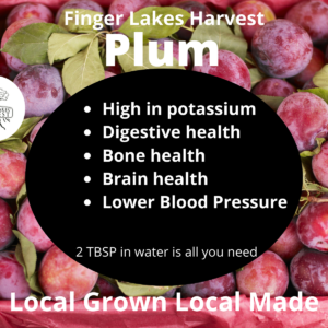 finger lakes harvest health benefits of plum, locally sourced in the finger lakes NY
