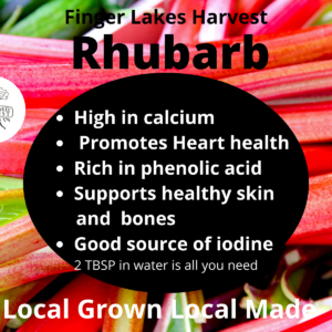finger lakes harvest health benefits of rhubarb