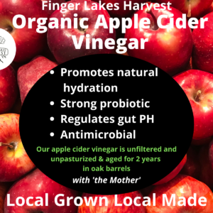 finger lakes harvest organic apple cider vinegar