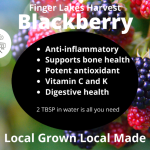 finger lakes harvest health benefits of blackberry, locally sourced in the finger lakes, NY