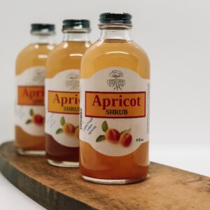 finger lakes harvest apricot shrub