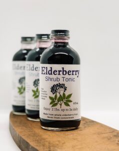 Finger Lakes Havrest elderberry shrub tonic
